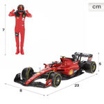 Burago Formula 1 Scuderia Ferrari SF-23 #16 Charles Leclerc 1/24 - 18-26809