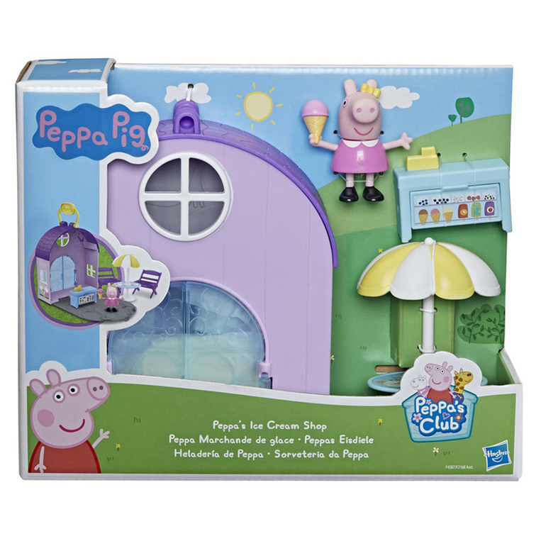Peppa Pig Peppa's Adventures Day Trip Peppa's Ice Cream Shop - F4387