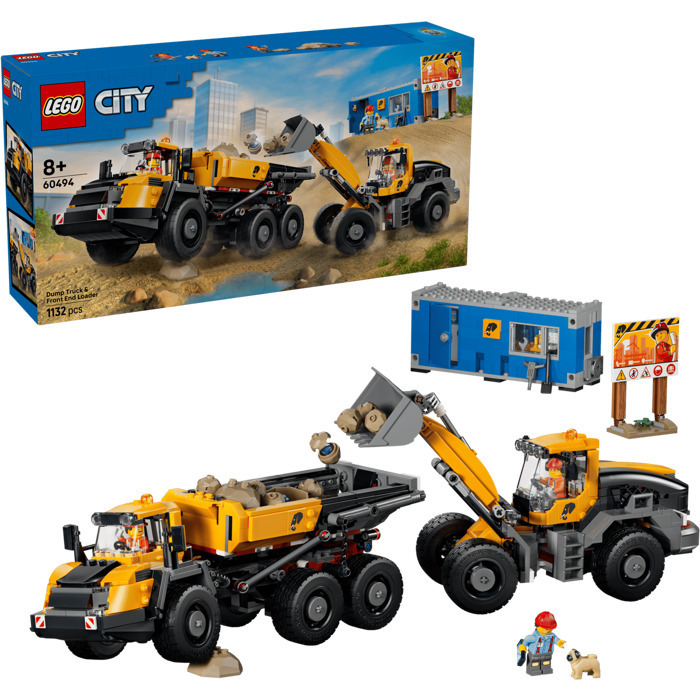 LEGO City Dump Truck & Front End Loader - 60494