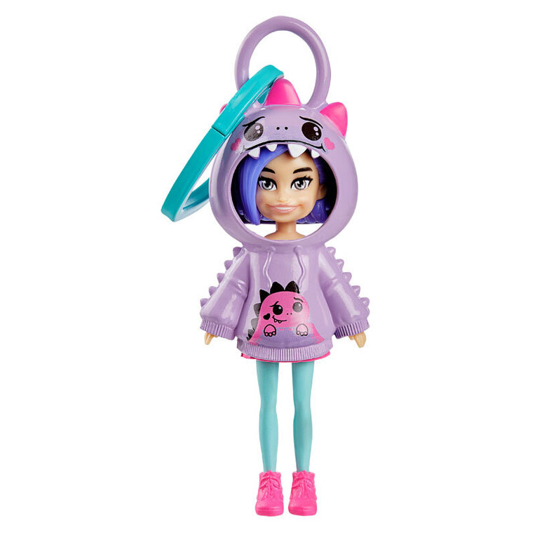 Polly Pocket Κούκλα Με Φουτεράκι Δεινοσαυράκι - HRD62