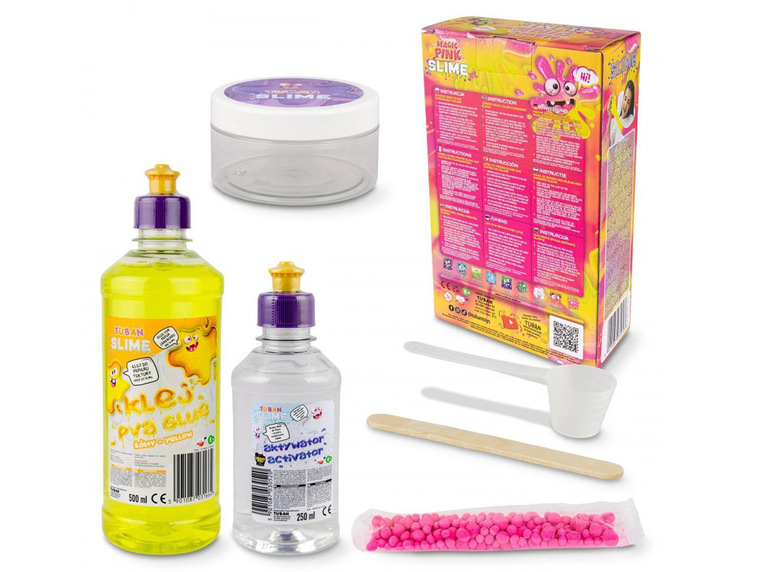 Tuban Κατασκευή DIY Slime Σετ Magic Pink XL - TU3569