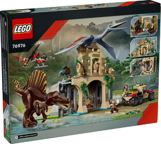 LEGO Jurassic World Spinosaurus & Quetzalcoatlus Air Mission - 76976 