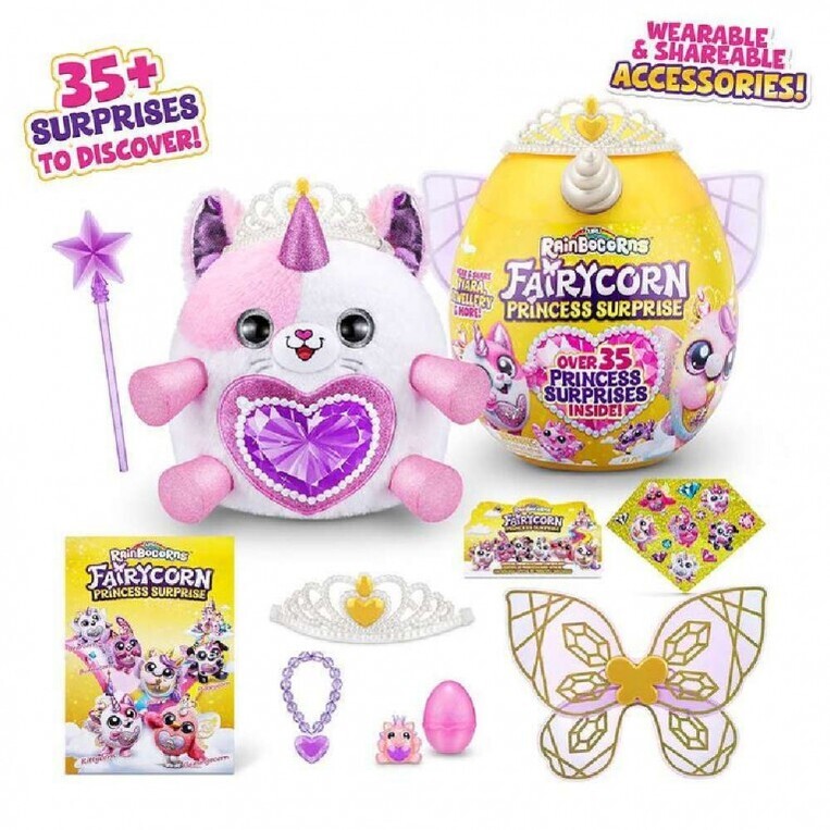 Rainbocorns Αυγό Princess Fairycorn Λούτρινο - Διάφορα Σχέδια - 11809281