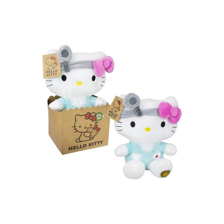 Hello Kitty Plush in Giftbag Nurse 27cm - MA54989