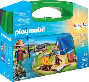 Playmobil Family Fun Maxi Βαλιτσάκι Κατασκήνωση Στην Εξοχή - 9323