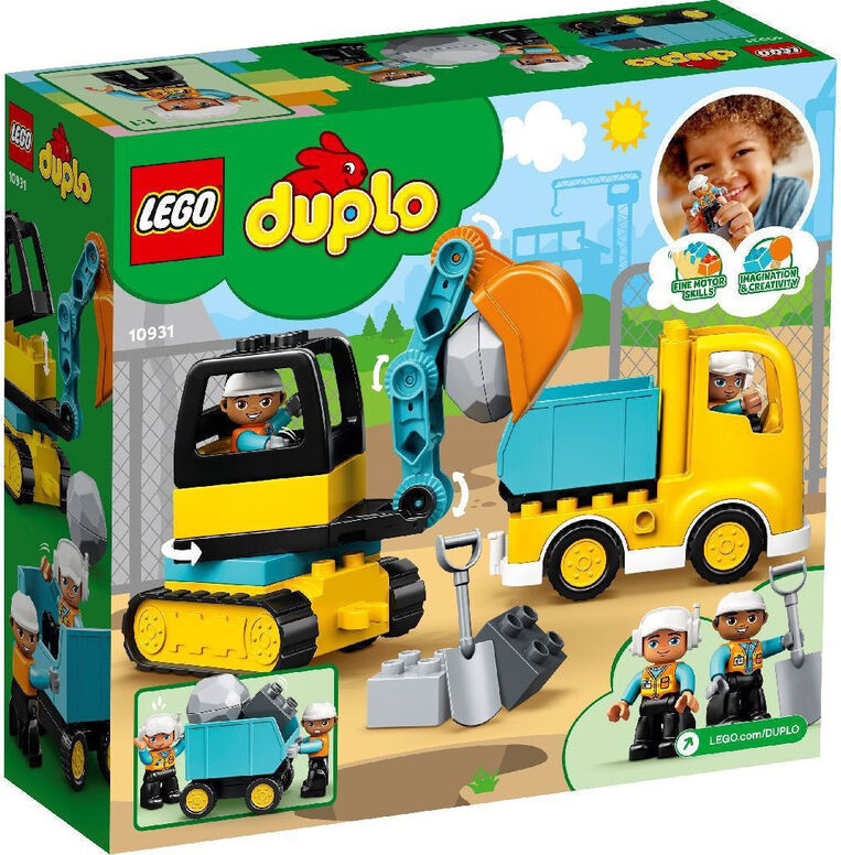 Lego Duplo Truck & Tracked Excavator - 10931 