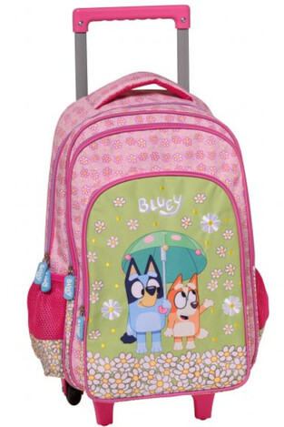 Graffiti Τσάντα Δημοτικού Trolley Bluey Green - 240251