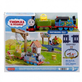 Thomas & Friends Motorized Train Paint Delivery Set - HTN34