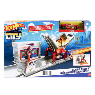 Hot Wheels City Αναδιπλούμενη Πίστα Blaze Blast - FJN36
