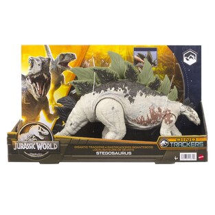 Jurassic World Dominion Dinosaur Figure Gigantic Trackers Stegosaurus - HLP24