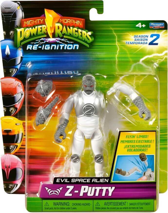 Power Rangers Mighty Morphin Re-Ignition - Z Putty Evil Space Alien - PLA68178
