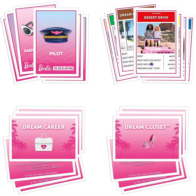 Επιτραπέζιο Μοnopoly Barbie - G0038