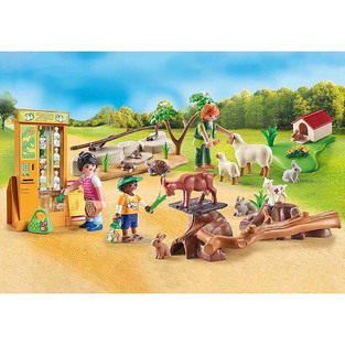 Playmobil Ζωολογικός Κήπος Με Ήμερα Ζωάκια - 71191