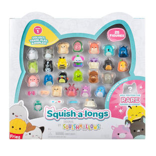 Squish-A-Longs - Σετ 25Τμχ Φιγούρων & Αξεσουάρ - SQAL0033