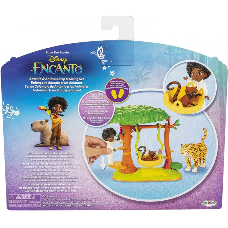 Disney Encanto Antonio's Animal Swing Playset With Jaguar Figure - JPA21959