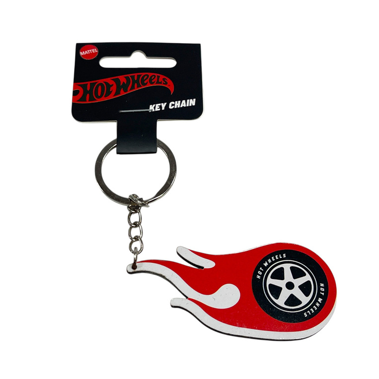 Hot Wheels Keychain Red Flame - 181351