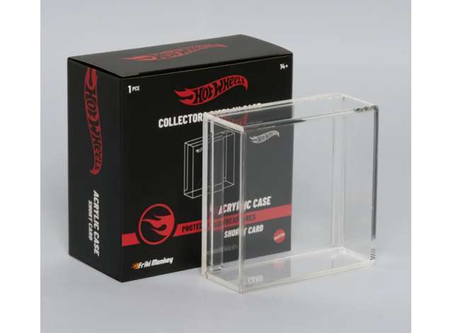 Hot Wheels Collectors Display Acrylic Case Short Card - 8437027248382