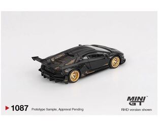 Mini GT 1:64 LB Works  Lamborghini Aventador Limitied Edition Matte Black - MGT01087BL