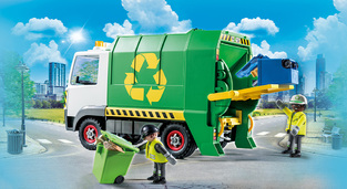 Playmobil City Life Όχημα Συλλογής Ανακυκλώσιμων Απορριμμάτων - 71234