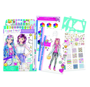 Make it Real – Fashion Design Sketchbook: Digital Dream - 3203