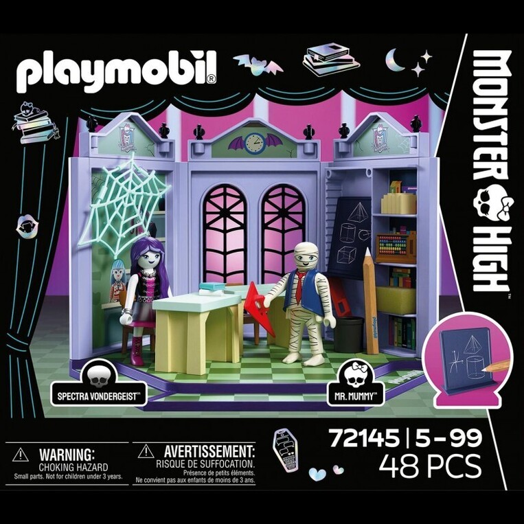 Playmobil Monster High - Σχολική Αίθουσα - 72145