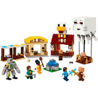Lego Minecraft The Ghast Ballo0n Village Attack 21273 