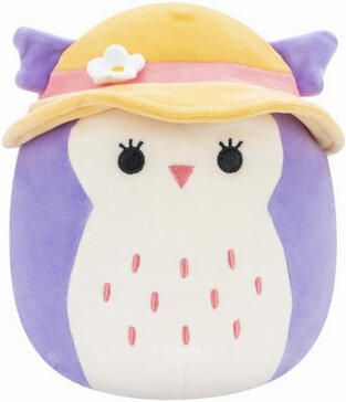 Squishmallows Λούτρινο Holly the Purple Owl 19cm - SQCR05400