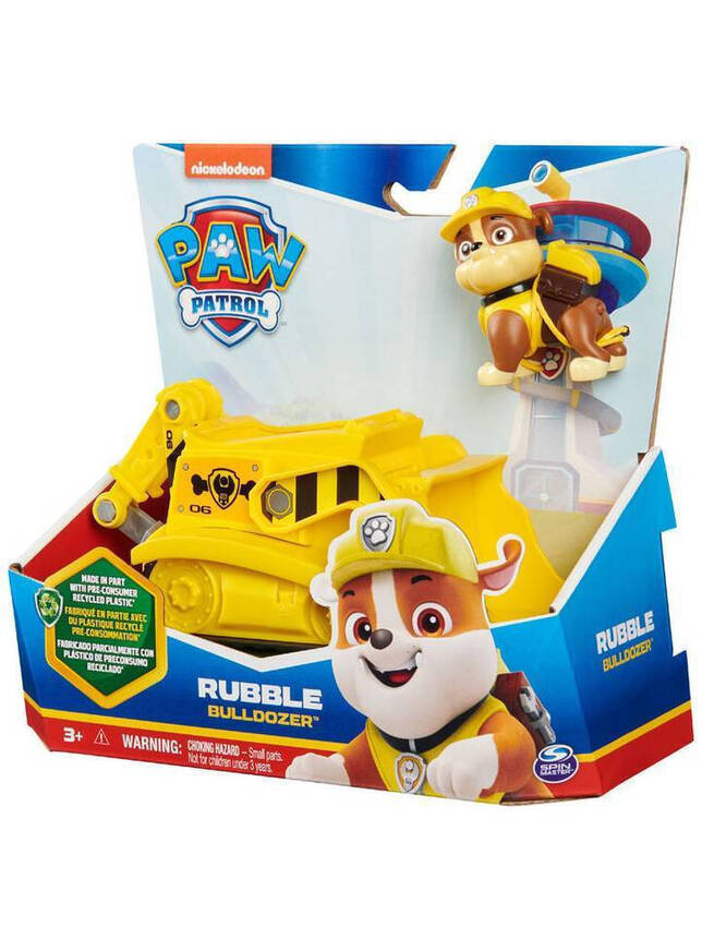 Paw Patrol Rubble Bulldozer Vehicle - 6069057