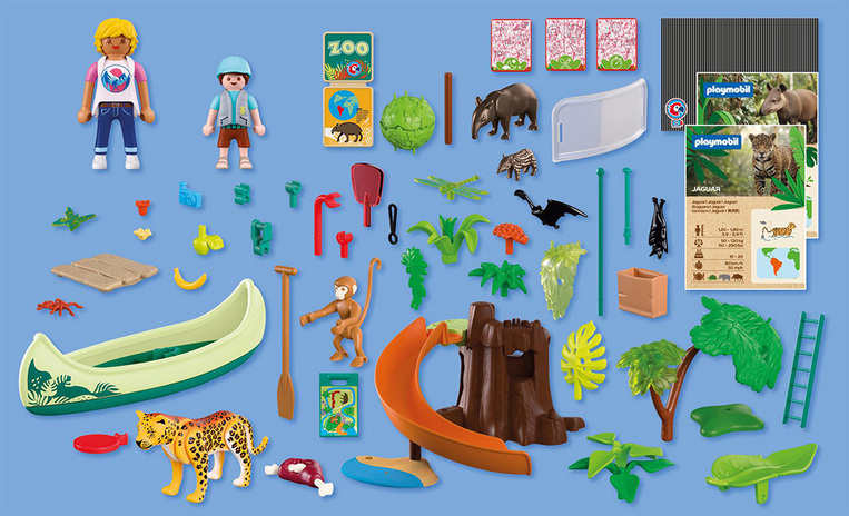 Playmobil Animals And Friends Διασκεδάζοντας Στο Ζωολογικό Πάρκο - 72071