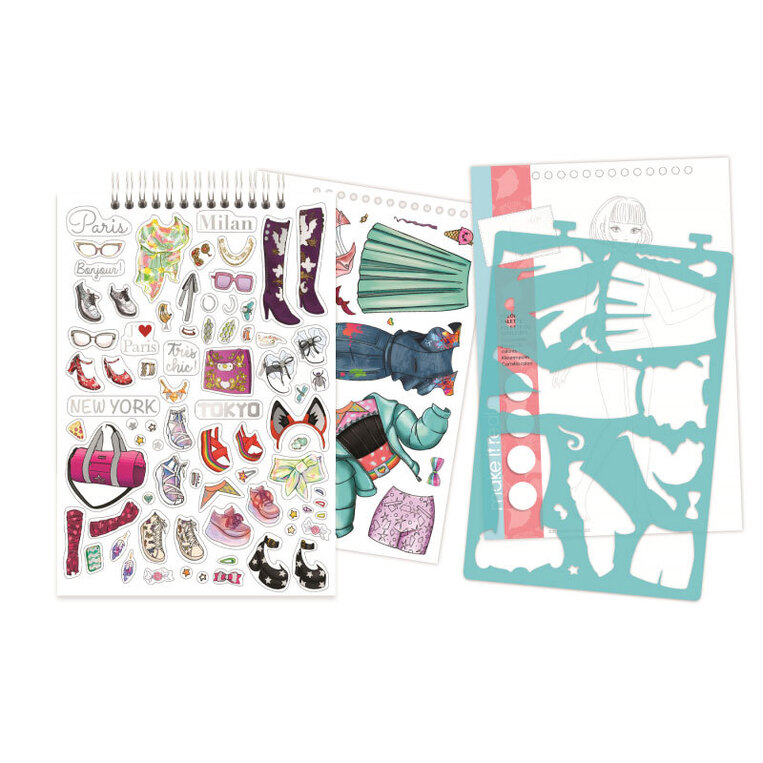 Make it Real Fashion Design Sketchbook City Style - FK3207