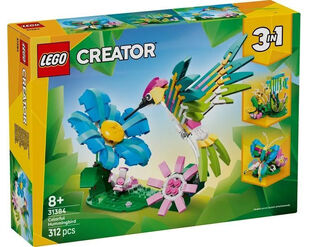 LEGO Creator 3 in 1 Wild Animals: Colorful Hummingbird - 31384
