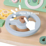 Classic World Ξύλινο Τιμόνι Πολλαπλών Δραστηριοτήτων - C20259