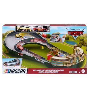 Cars Nascar Lane Change Race Playset - HXJ33