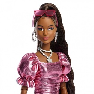 Barbie Κούκλα Deluxe Style Metallics Φόρεμα Balloon - JFP41