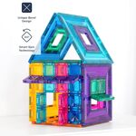 Connetix Magnetic Tiles Bright Portal Pack 48 Pieces - CT-B-00048-PP