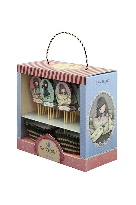 Santoro Cupcake Set Sweet Tea - Sweet Cake - 641GJ01
