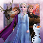 Ravensburger Disney Frozen II Παζλ 3X49 Τεμ. Ψυχρά Και Ανάποδα 2 - 05-05011