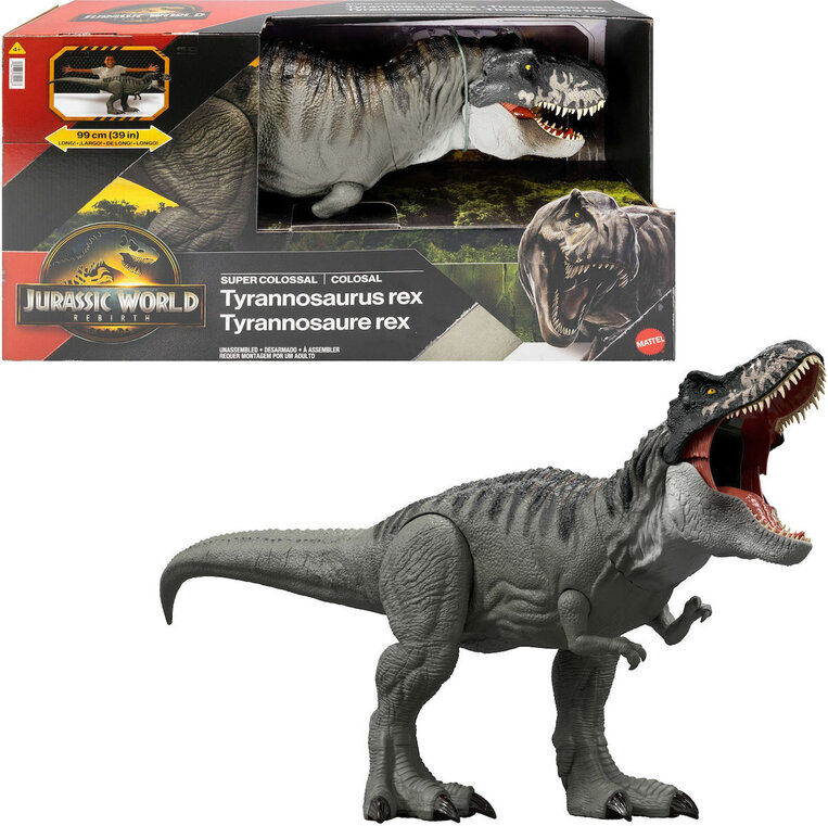 Jurassic World Rebirth Super Colossal Tyrannosaurus Rex - JGB52