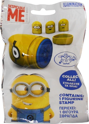 Minions Σφραγίδα Φιγούρα Σε Σακουλάκι - 0504209