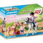 Playmobil Country Starter Pack Φροντίζοντας Τα Άλογα - 71259