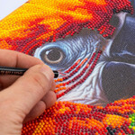 Diamantity Ψηφιδωτό Μωσαϊκό Gems Diamond Painting Red Parrot - GRAF96577 