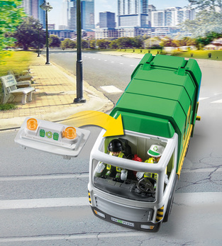 Playmobil City Life Όχημα Συλλογής Ανακυκλώσιμων Απορριμμάτων - 71234