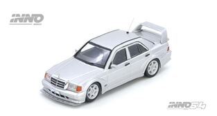 Inno64 1:64 Mercedes Benz 190E - Silver - IN64190ESIL
