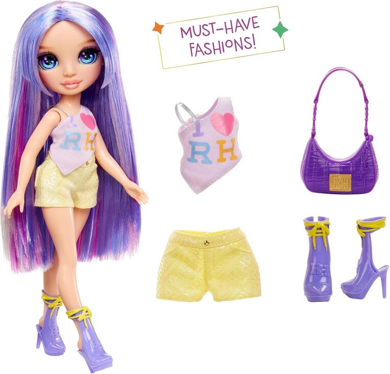 Rainbow High My Fashion Style Doll - Violet - 547563EUC