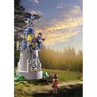 Playmobil Novelmore Πύργος Ιπποτών Με Δράκο Και Σιδηρουργό - 71483