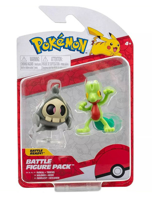 Pokemon- Figures Duskull and Treecko - PKW2639