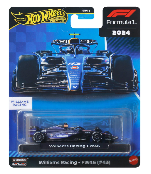 HW Premium Formula 1 Williams Racing FW46 (#43) - JBM20