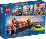 LEGO City Fire Rescue Boat - 60373