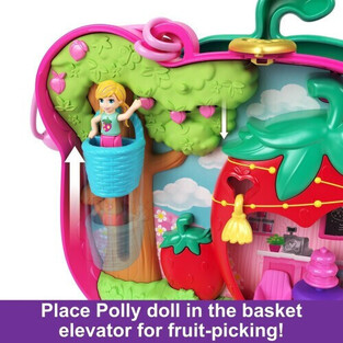Polly Pocket Straw-beary Patch Compact - HRD35