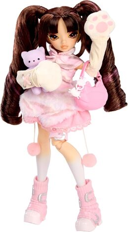 Mirror Me Akiko Kittyama Fashion Doll With Accessories - 253488EUC 